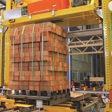 8000-12000 Pieces/Hour Capacity Brick Plant Machine For Fully Automatic Brick Pakaging