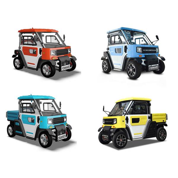 O carro bonde do sedan esperto 3,5 quilowatts com a bateria 2 do gel 120Ah assenta a escala 100-120Km