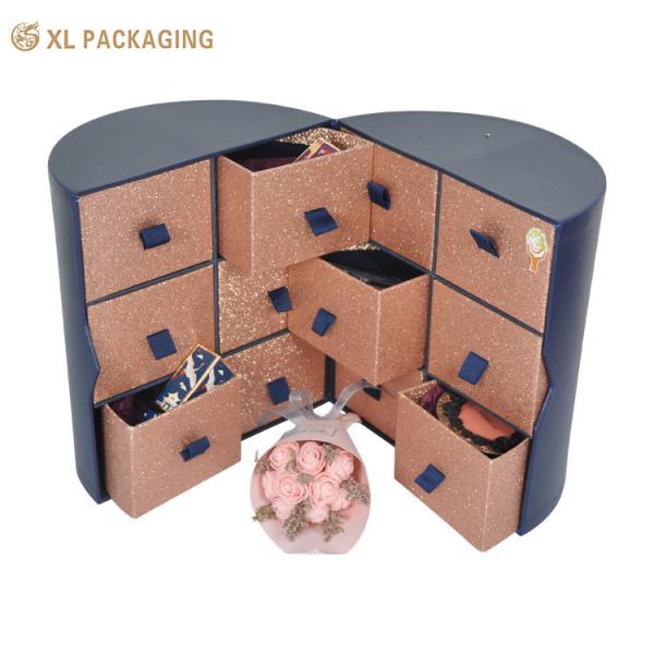 XL Packaging Custom Luxury Boxes Customized Packaging Cupcake Box Luxury Christmas Advent Children Gift Box Cosmetic Chocolate Packaging