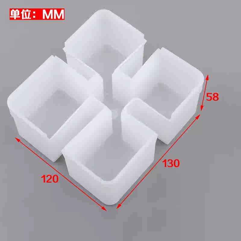 Plastic Square Elevator Oil Collector Cup Box Can For Elevator Spare Parts