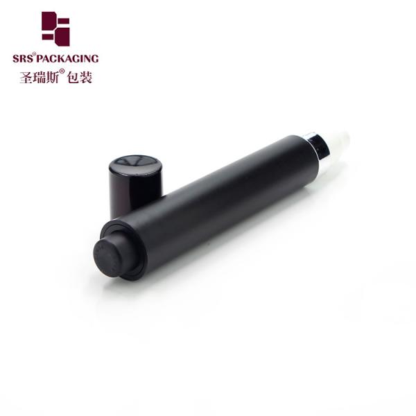 AY-15ML Black Eye Serum Airless Pump Roll On Bottle For Men