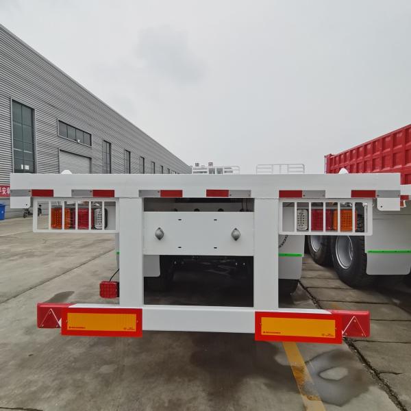 Jost E100 20 40FT Container Transport Skeleton Semi Trailer Heavy Duty Skeleton Trailer