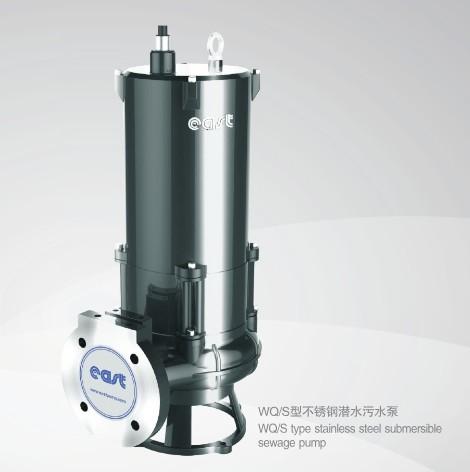 East Wq-S Stainless Steel Sewage Submersible Electric Pump