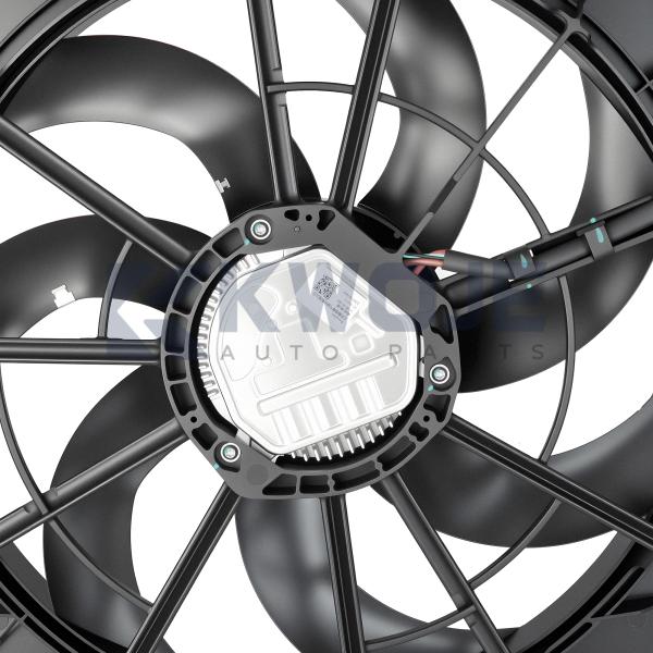 302001311AA Radiator Cooling Fan Assembly For Chery Auto Spare Parts Exeed RX T22