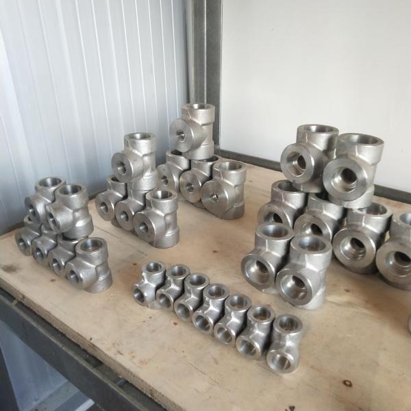 Штуцеры тройника нержавеющей стали Ansi B16.11 SGS для линии трубы