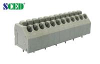 Lance o bloco terminal da mola do PWB de 3.50mm, blocos terminais de 300V 5A 28P Screwless