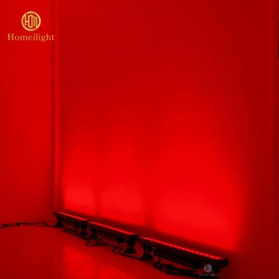 18pcs*12W RGB 4in1 Wall Washer Bar Lighting Solutions Service for Project Installation