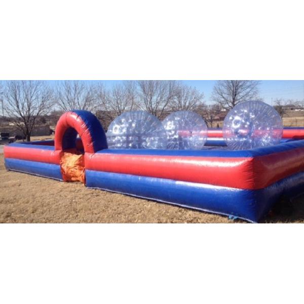 Чудесные раздувные игры PVC/TPU следа вращающееся кольцо Zorb материальные раздувные напольные