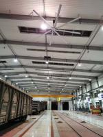 Faro 24ft HVls ventilador de fábrica ventilador de techo tamaño grande logotipo personalizado
