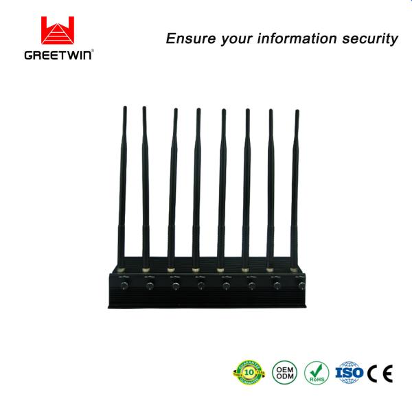 16.5W 2.5dBi Cell Phone Signal Blocker WiFi Bluetooth Signal RF Jammer