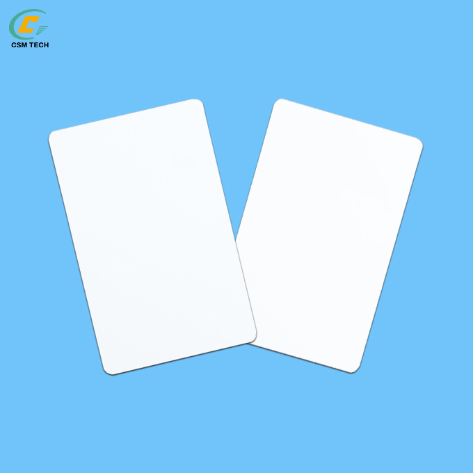 13.56MHz 1K Memory White Printable RFID Card for Payment and Access Control