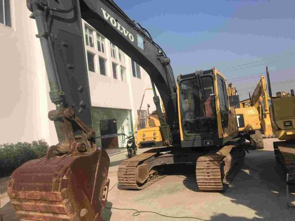 12920KG Vollvo EC140D Hydraulic Crawler Yellow 3100h Usage Excavator with D3.8E Engine Model