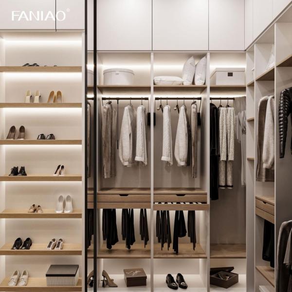 Алюминиевый шкаф Мебель для дома Мебель для спальни Шкаф на заказ Прочный современный шкаф для спальни Деревянный