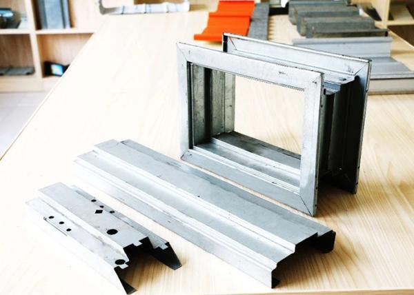 380v 60Hz 3 Phase Shutter Door Roll Forming Machine / Rolling Shutter Profile Machine