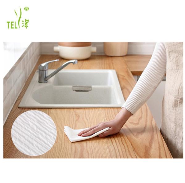 Super Absorbent Wood Pulp Reinforced Paper Towels ISO 13485