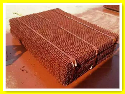 Красная сетка вибрируя экрана камня картины цвета 1.5mm гофрированная