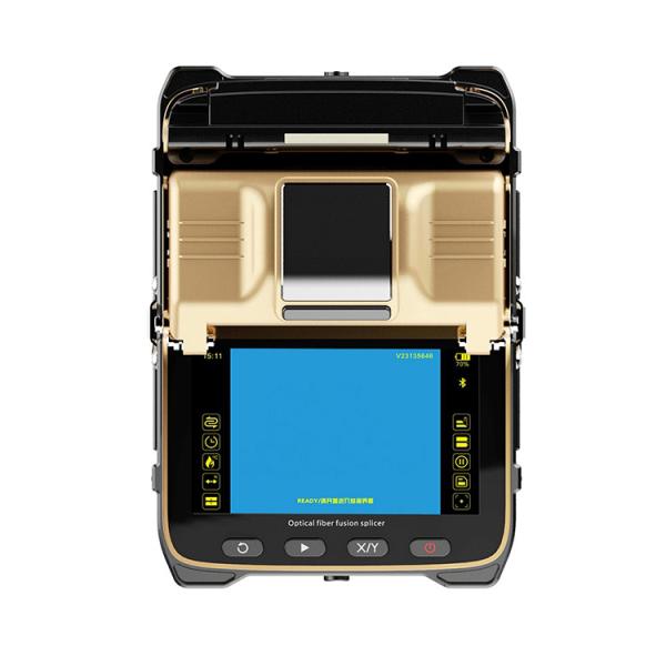 Máquina da máquina coladora da fusão do jogo 60mm milímetro da tala da fibra ótica da manutenção programada auto
