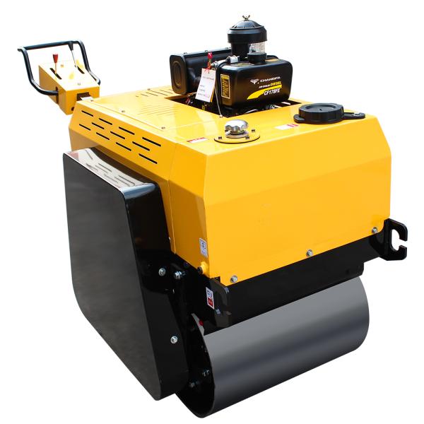 High Quality Walk Behind Road Roller Road Construction Machinery China Vibratory Roller Compactor