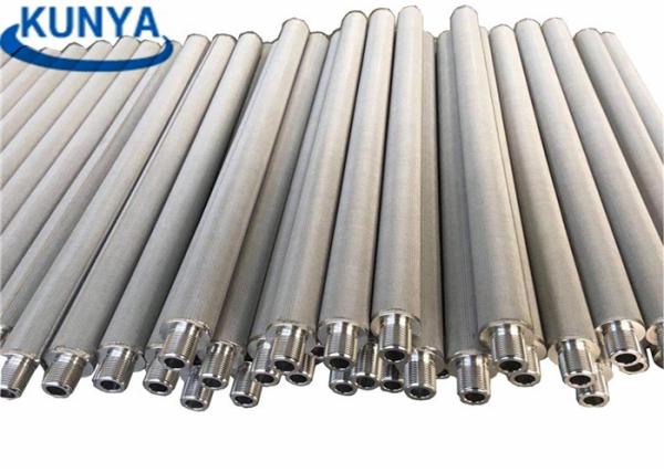 Filtro 304 316L poroso sentido fibra aglomerado químico de aço inoxidável