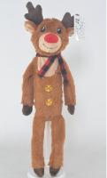 Triturador de garrafa de água com ação de enrugamento sem guincho tampa de garrafa de veado brinquedo para cachorro