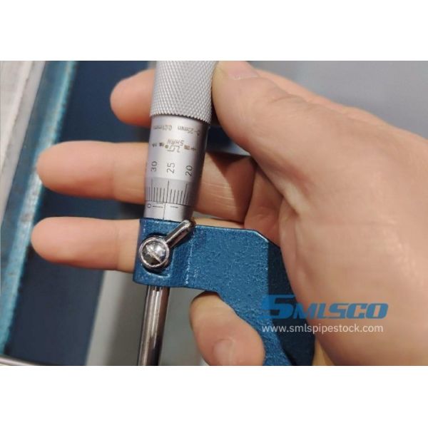 Tubo sin costura de acero austenítico 317/317L de pared delgada 25mm x 1.5mm, fuente del molino