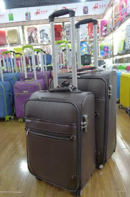 cheap fabric soft sided 20''+24'' two piece trolley luggage set,suitcases from Baigou