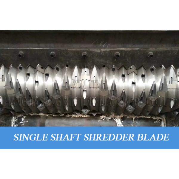 3 Phase Single Shaft Shredder For Plastic Barrels , Wood , Plastic Pipes Cardboard