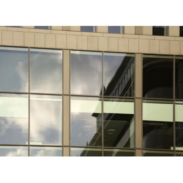 Vidrio reflexivo solar de la manera metálica de la capa una de PVB 3m m