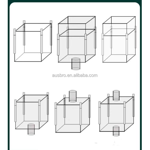 FIBC Polypropylene Heavy Duty Open Top Bulk Bag FIBC Bulk Bag