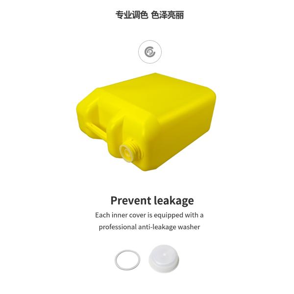 41mm 20l HDPE Plastic Jerry Can With Tamper Evident Lids