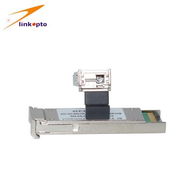 Simplex LC Cisco xfp Bidi Transceiver , Small Size Xfp Optical Transceiver
