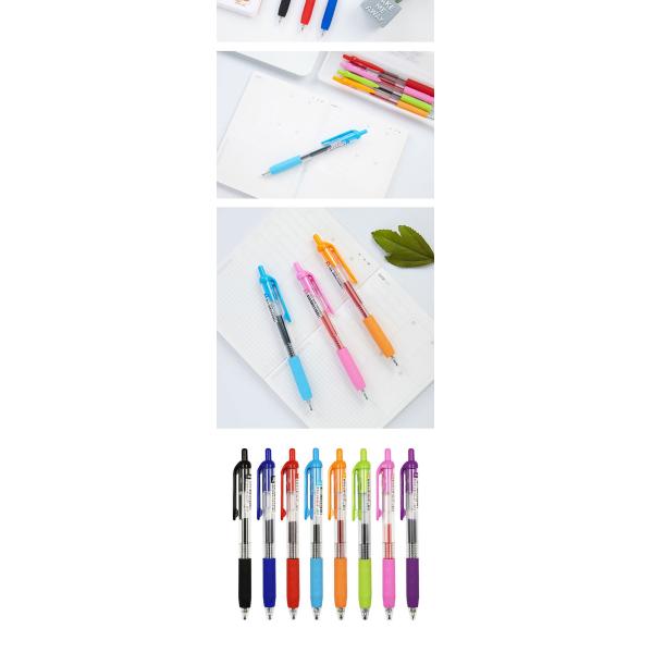 Quick Dry Ink Gel Pen with Custom Logo 8 Colors Refillable Heat Sensitive Affordable