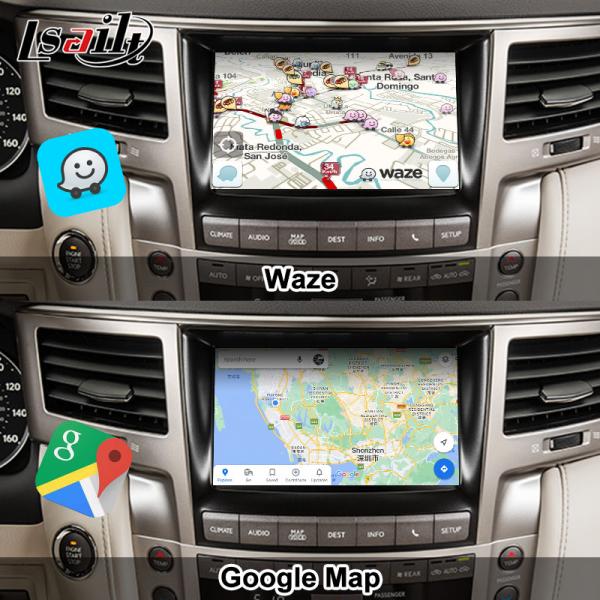 Lsailt CarPlay Android Interface Box para Lexus LX LX570 LX460d 2013-2021 8+128G Incluído NetFlix, YouTube