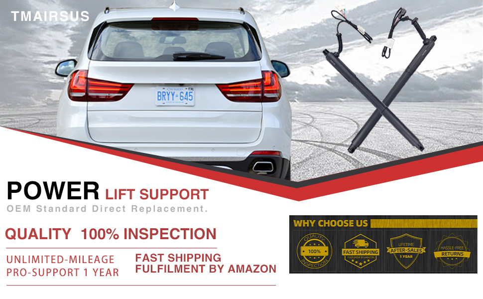 Steel Rubber Car Rear Power Liftgate With Efficient  51247332695