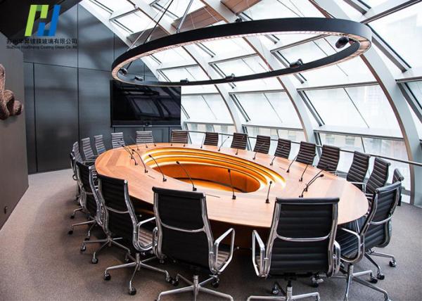 ROHS ISO9001 Visible Light Infrared Transparent Glass For Office Building