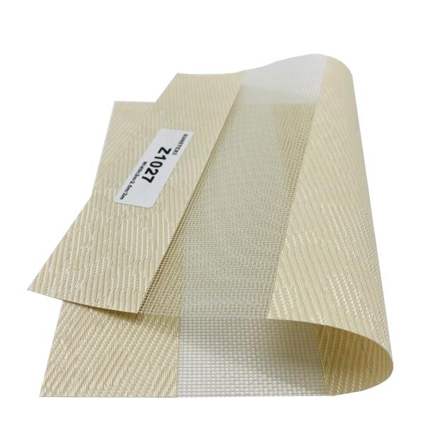 Hotels Restaurants Villas 0.55mm Rainbow Dual Roller Blinds Fabric 2m 2.5m 3m