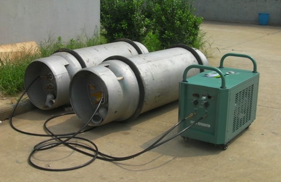 R410A Машины для восстановления хладагентов, машины для перезарядки, кондиционера, холодильника после обслуживания, установка для восстановления газа 2 HP