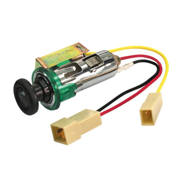 ESQ6113 12V Motorcycle Car Boat Cigarette Lighter Power Socket Out Plug