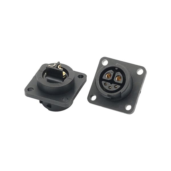 M19 Series 20A 10.4N Ultra Low Insertion Force Waterproof Power Connector Free Test Supported