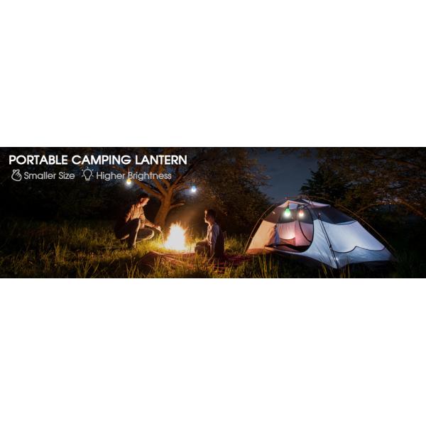 Tent Lamp Portable LED Tent Light Clip Hook Hurricane Emergency Lights LED Camping Bulb Camping Tent Lante