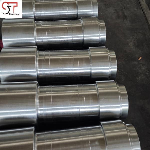 Splined Low Speed Output Shaft Free Forging for Industrial Drive Systems