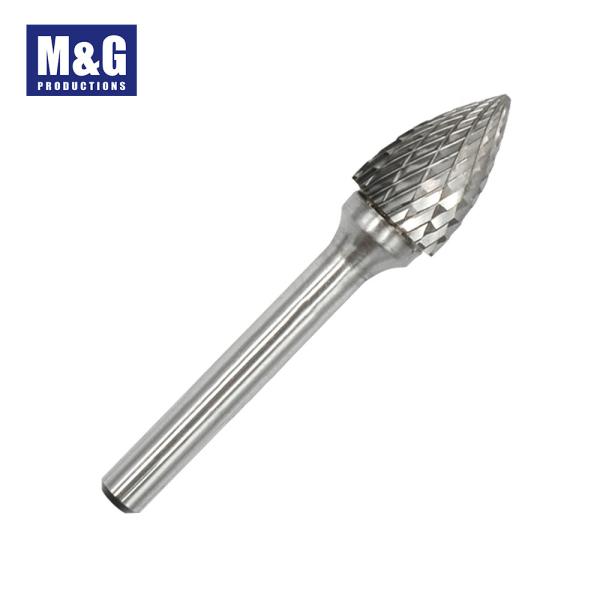 Durable Tungsten Carbide Bur / Carbide Rotary Burr 3 - 6mm Shank ISO9001