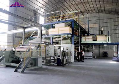 os sss dos ss dos ssmms dos sms de 1600mm fazem para pedir a linha de produção não tecida do spunbond dos pp