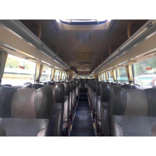 HIGER 2012 Year Used Luxury Buses , Second Hand Tourist Bus With 49 Seats