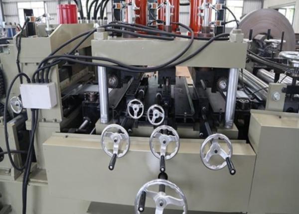 Steel Frame Track C Z Purlin Roll Forming Machine Customized Interchangeable