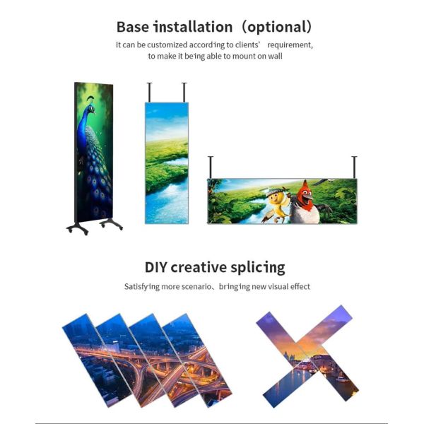 P1.95 Indoor fixed LED screen Ultra-thin LED display screen