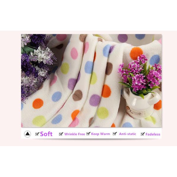 Color spot sherpa coral fabrics coral fleece fabric for pajamas fabric and apparel