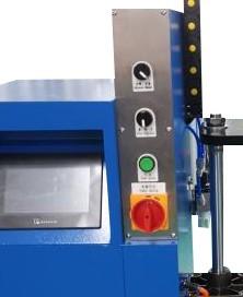 sistemas distribuidores esparadrapos do equipamento do derretimento quente da máquina da colagem de Pur do poliuretano de 60rpm 7.5KW