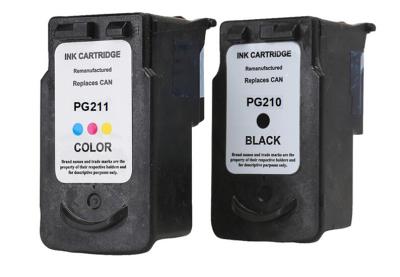 For Canon 210 Compatible Remanufactured ink cartridge For Canon 210 Canon 211 ink cartridge Canon 210 Canon 211