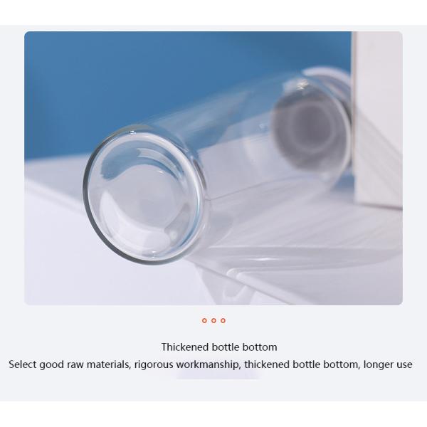 Lightweight and Breakage-Resistant Plastic Bottle for Non-Phototoxic Contents